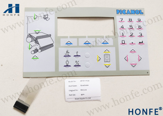 Membrane B153551 / B163112 For PICANOL OMIN/DELTA Machinery