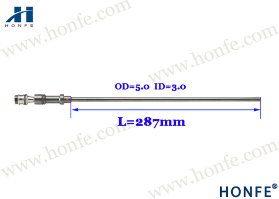 Aire principal Jet Loom Spare Parts L287mm OD5.0 ID3.0 del tubo de la boca