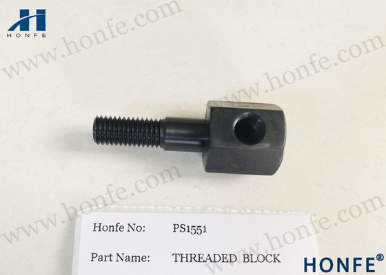 Threaded Block 911109587 Sulzer Loom Spare Parts For Projectile Loom