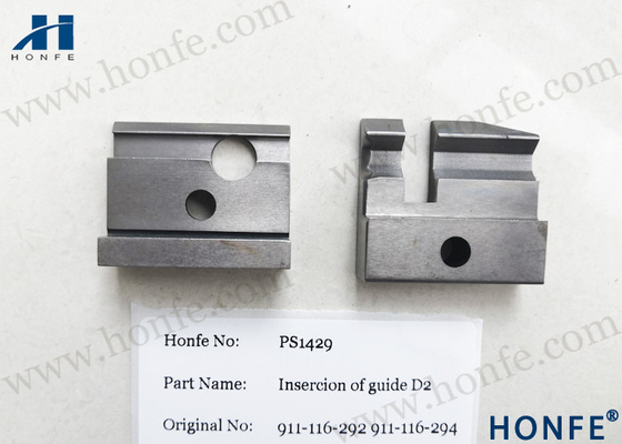 El parte movible de plata D2 Sulzer del bloque de guía del precio negociable asoma los recambios
