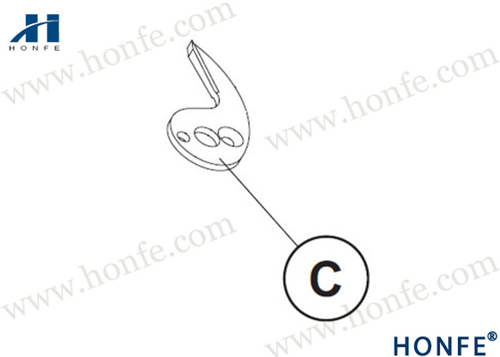 HONFE Piezas de repuesto para telares de plata PN051739/PQO51730 Fast/TP600/TP500 garantizado
