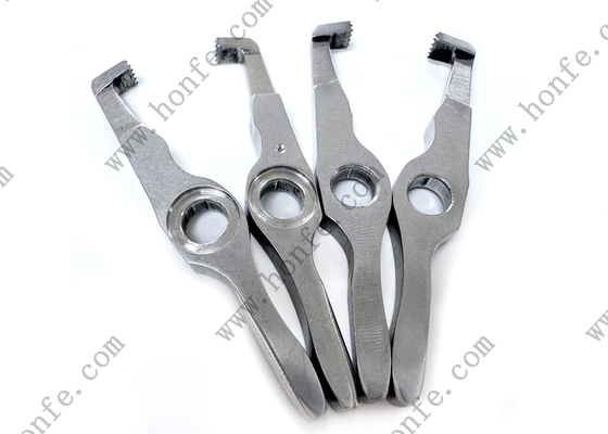 Mordaza Inferior Con Avellanado 911319363 D1 1.5*3 Moleteado Diamante Repuestos para Telar Sulzer