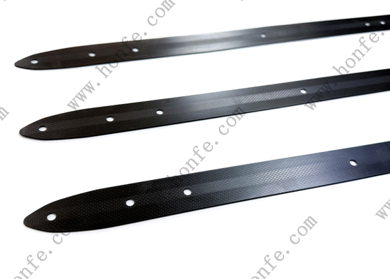 Parte de repuesto del telar Sulzer derecho-izquierda G6500 Cintas ancho=190-220 longitud=2763mm