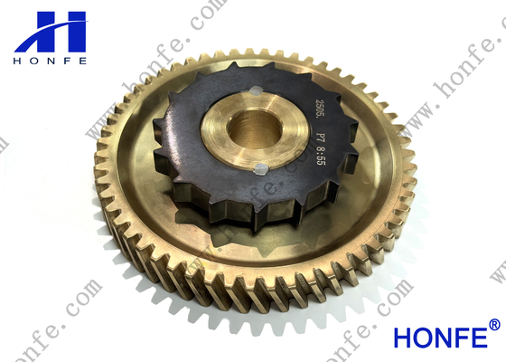 Tornillo sin fin globoidal 912.510.114 8:55 P7100 Piezas para telar de tejido de proyectiles Alta calidad